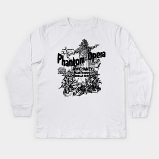 The Phantom of the Opera Kids Long Sleeve T-Shirt